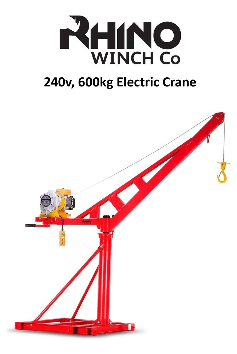 Rhino Winch RW-C400-e user manual