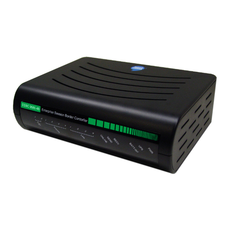 InnoMedia ESBC 9580-4B Quick install guide