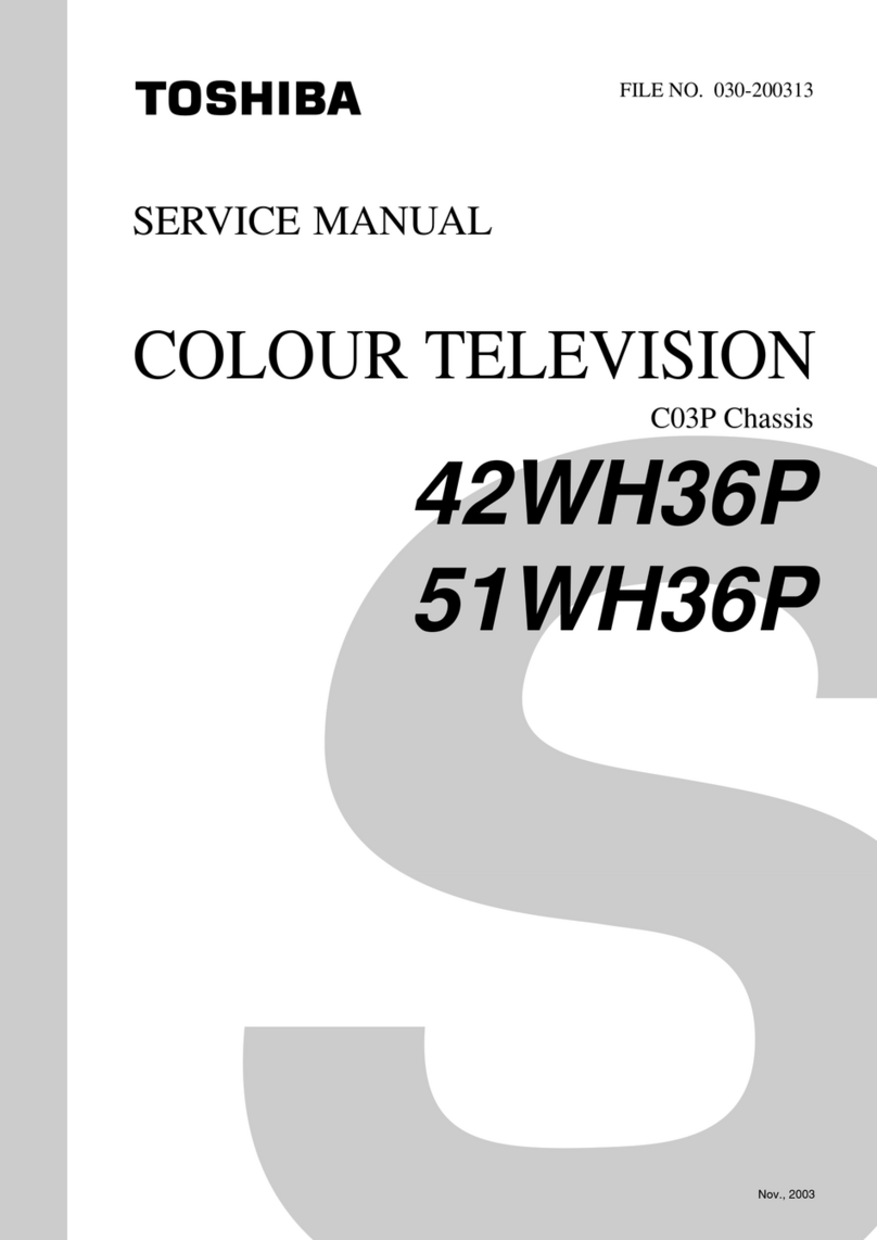 Toshiba 42WH36P User manual Toshiba 42WH36P User manual