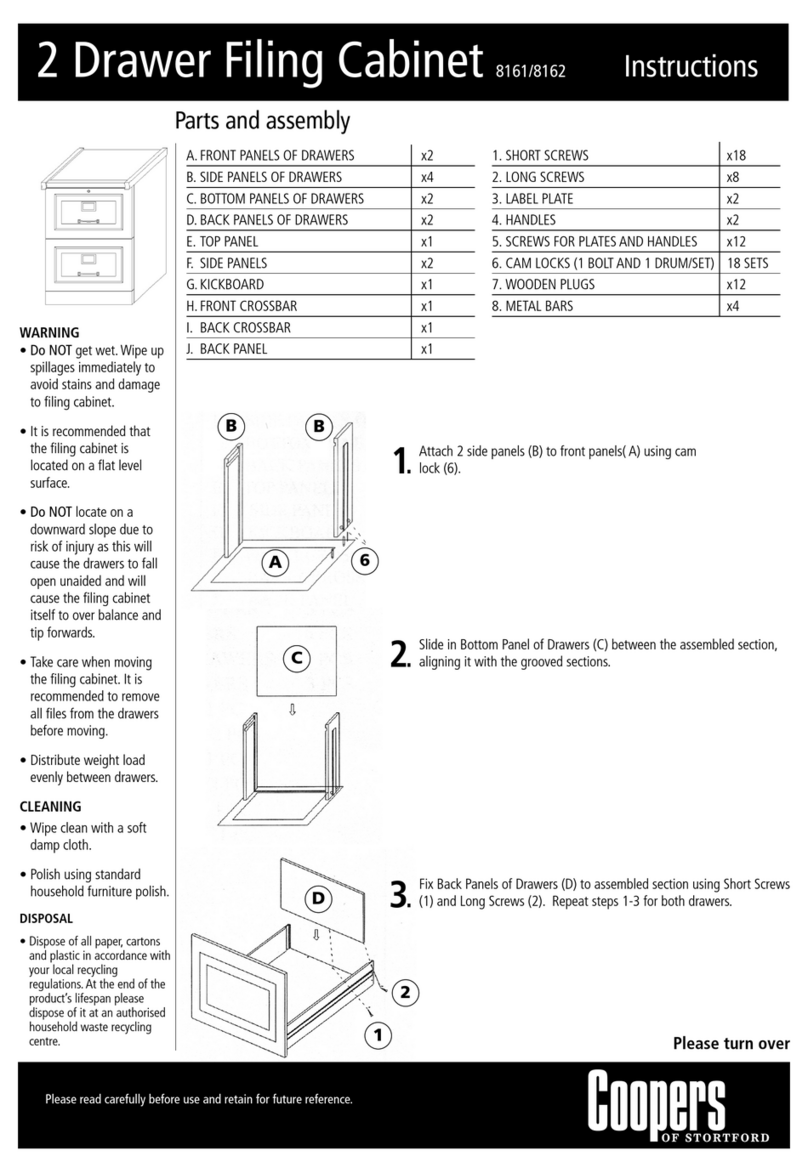 Coopers of Stortford 8161 instructions