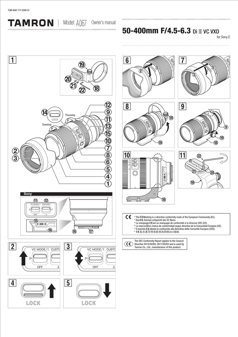 Tamron A067 User manual