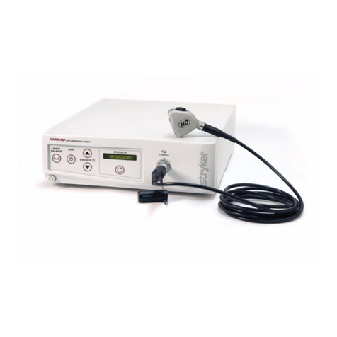 Stryker Endoscopy 1088 Operating and maintenance manual
