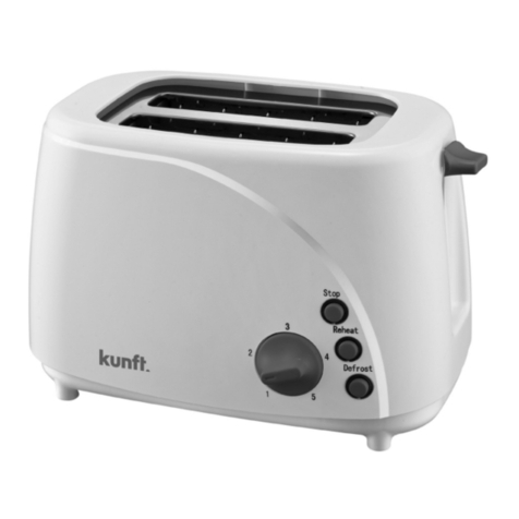 Kunft KT3408 2E instruction manual