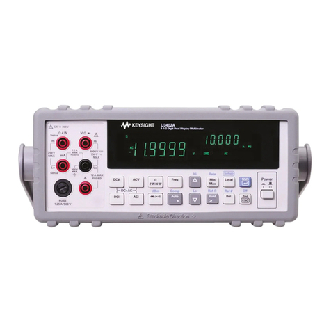 Agilent Technologies U3402A Manual
