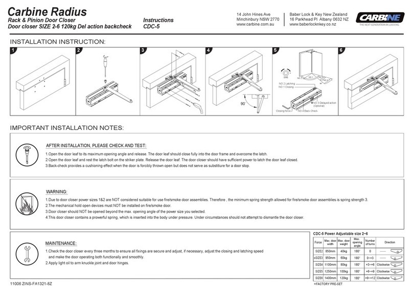 Carbine CDC-5 instructions