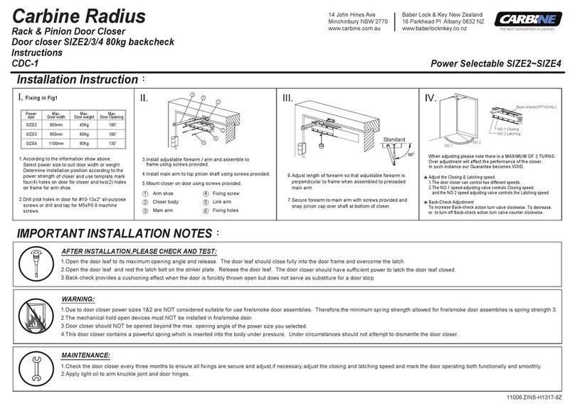 Carbine CDC-1 instructions