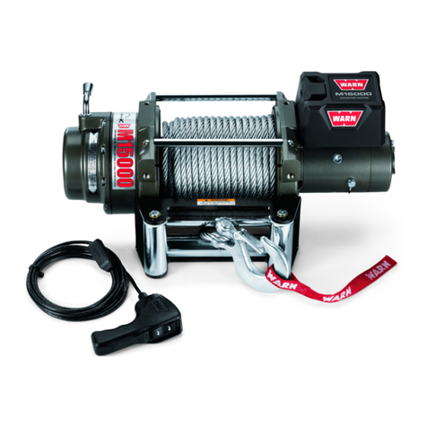 Warn M15000 User manual