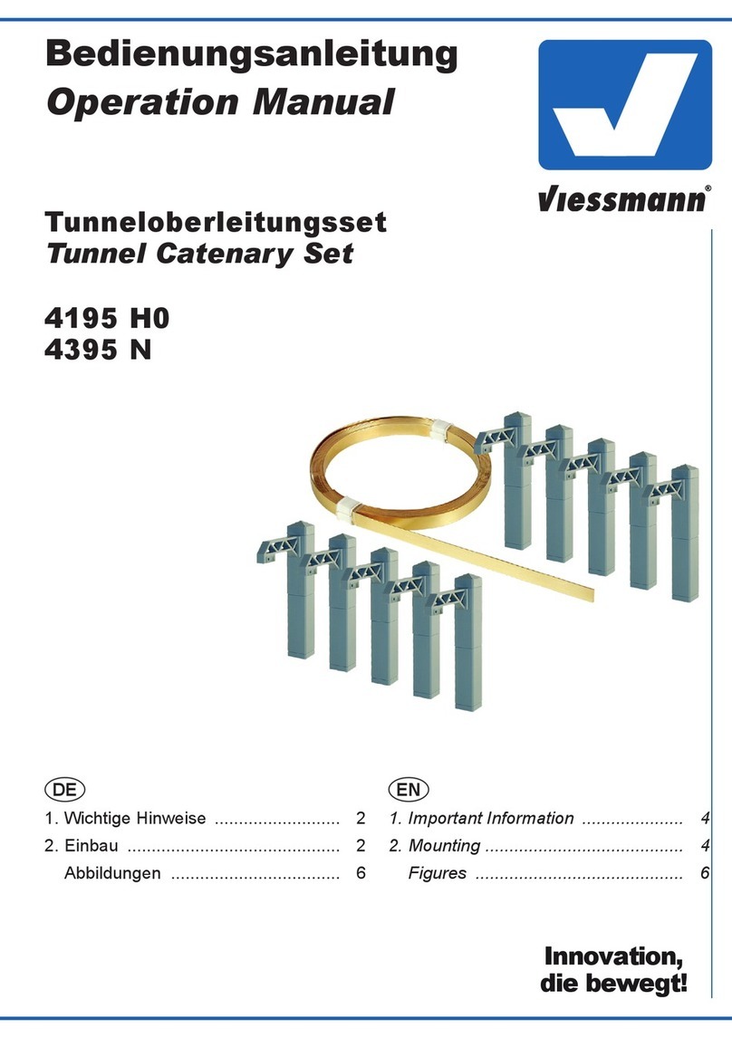 Viessmann 4195 H0 Operation manual