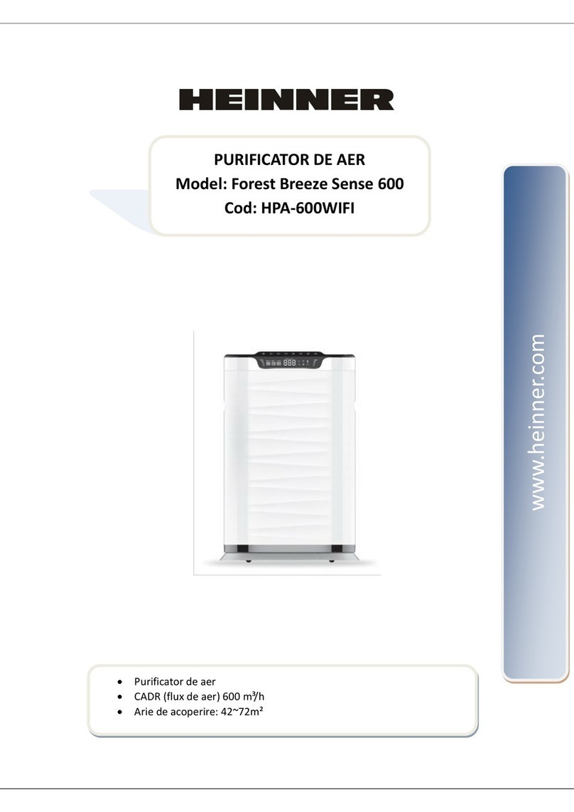 Heinner Forest Breeze Sense 600 instruction manual