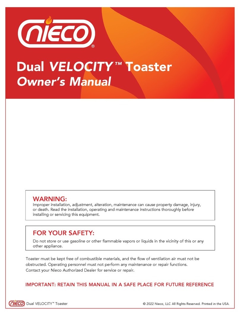 Nieco Dual VELOCITY owner's manual