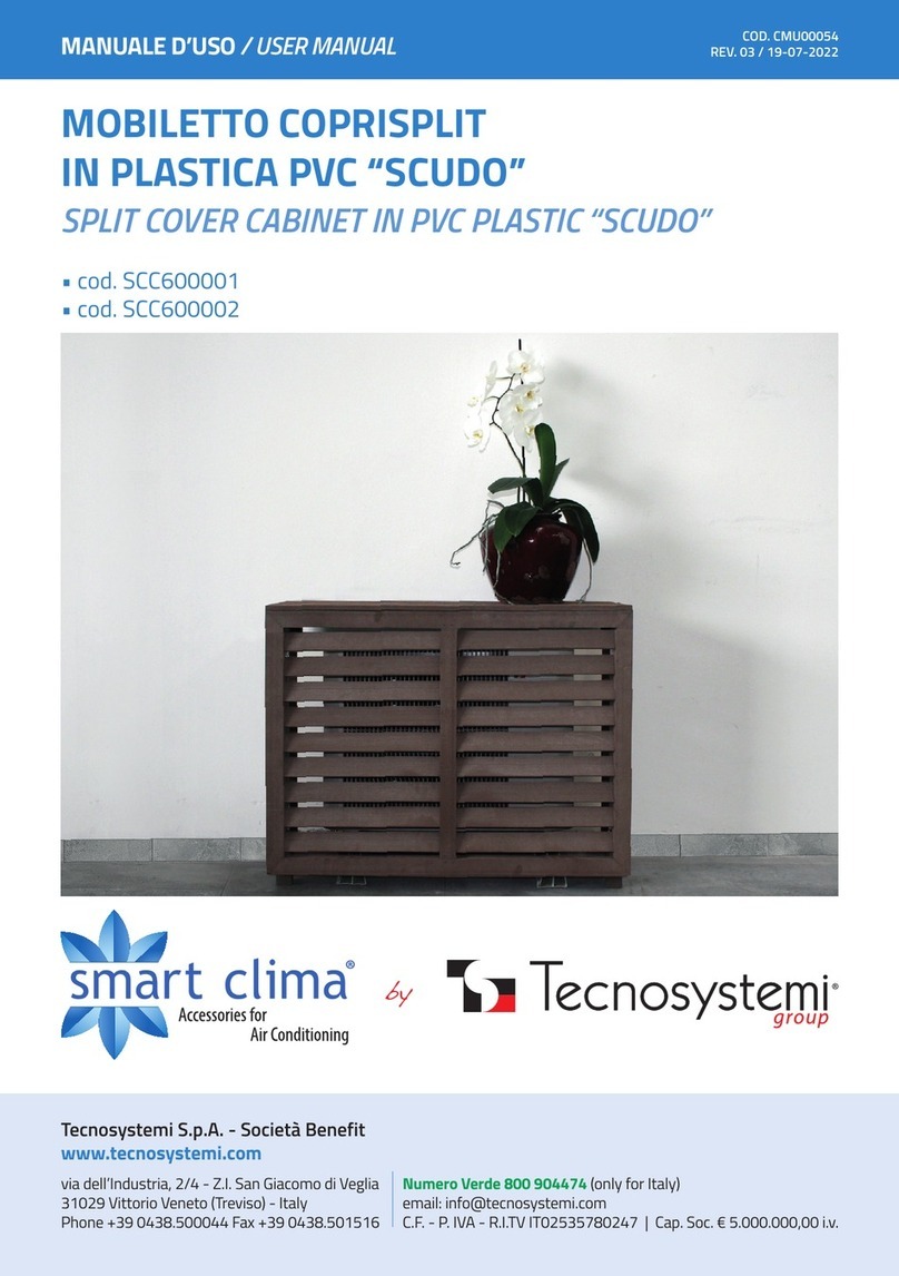 Tecnosystemi SCUDO SCC600001 user manual