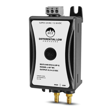 aci MLP2 Series Assembly, installation and operation instructions