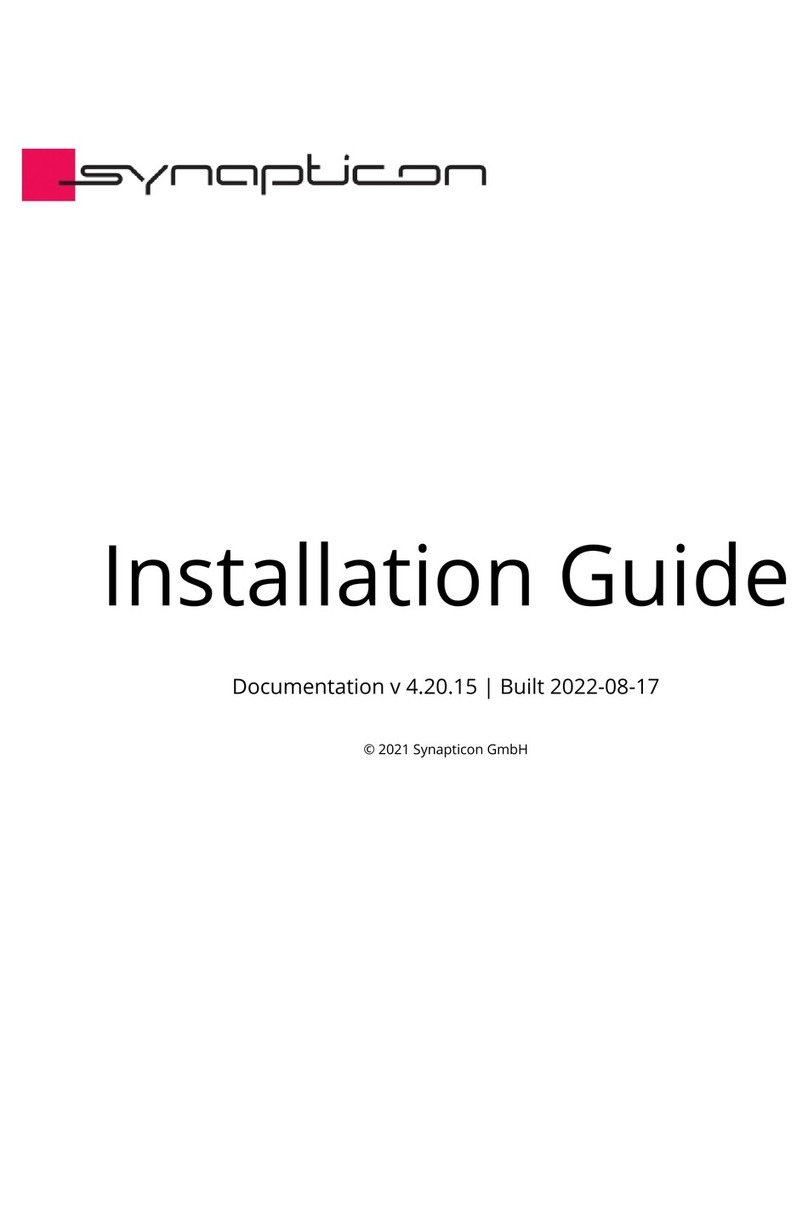 SYNAPTICON SOMANET Circulo installation guide