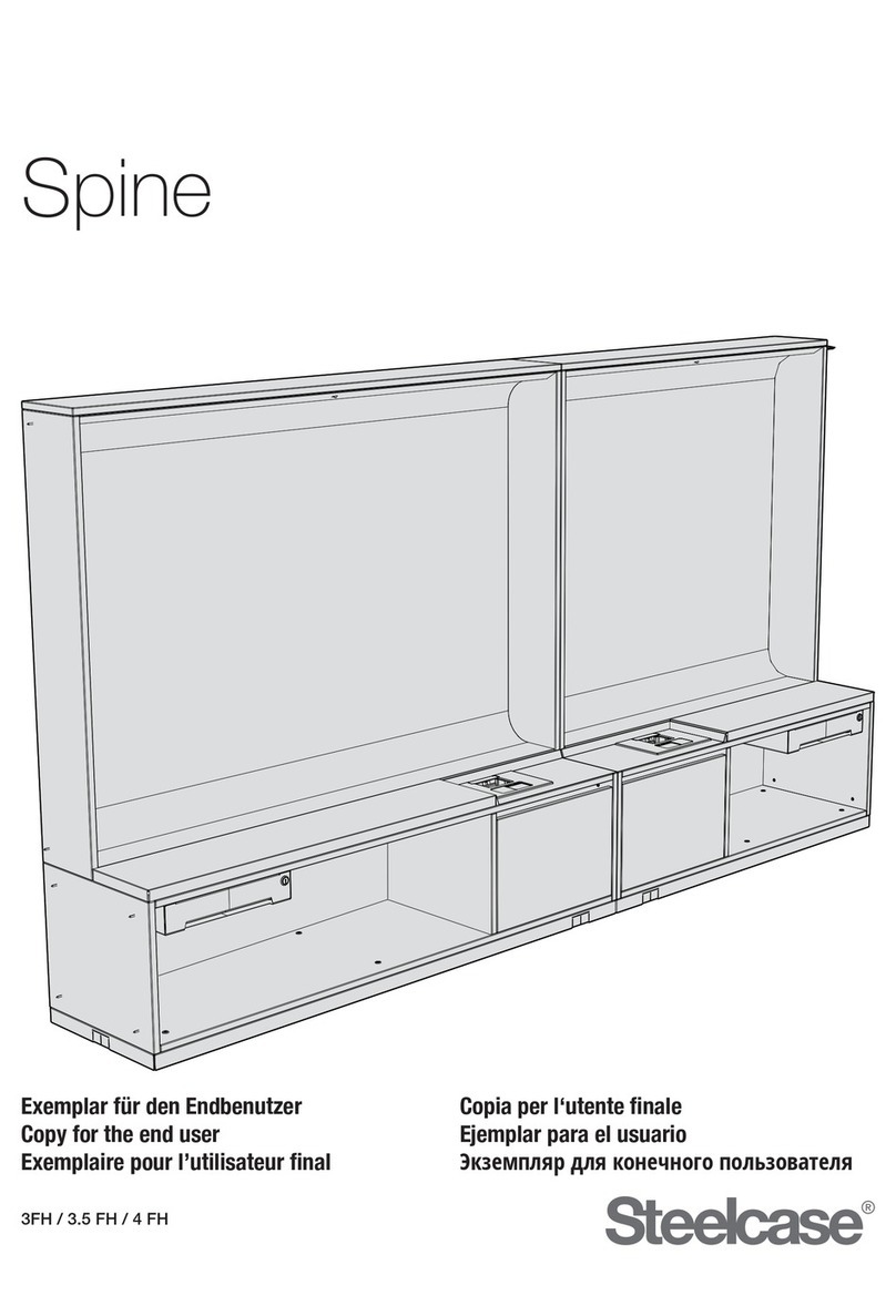 Steelcase Spine User manual Steelcase Spine User manual