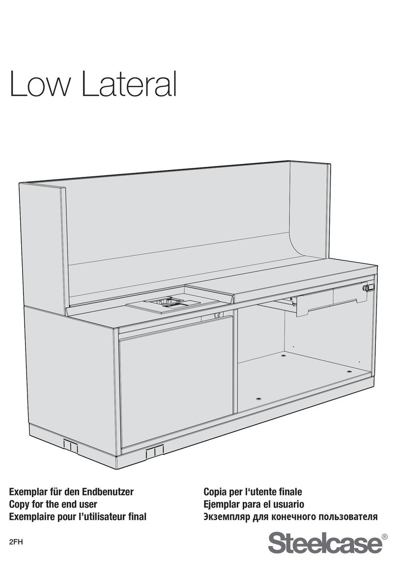 Steelcase Low Lateral User manual