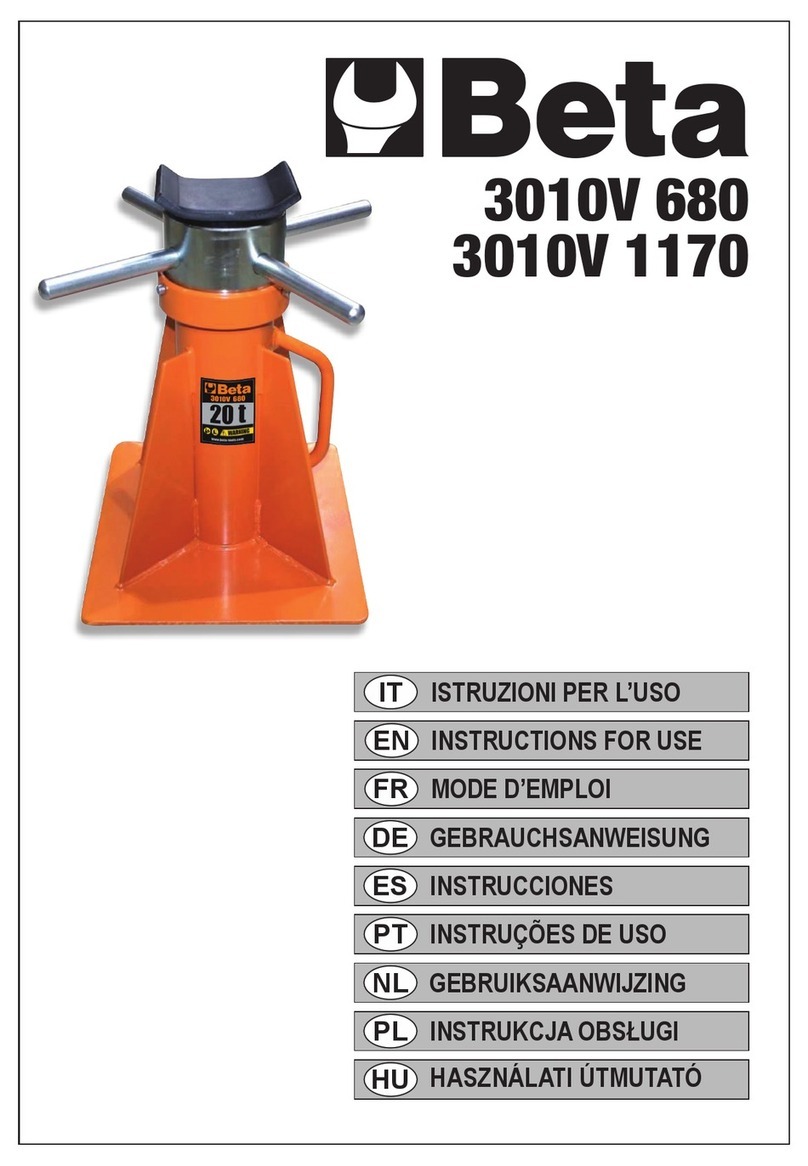 Beta 3010V 680 User manual
