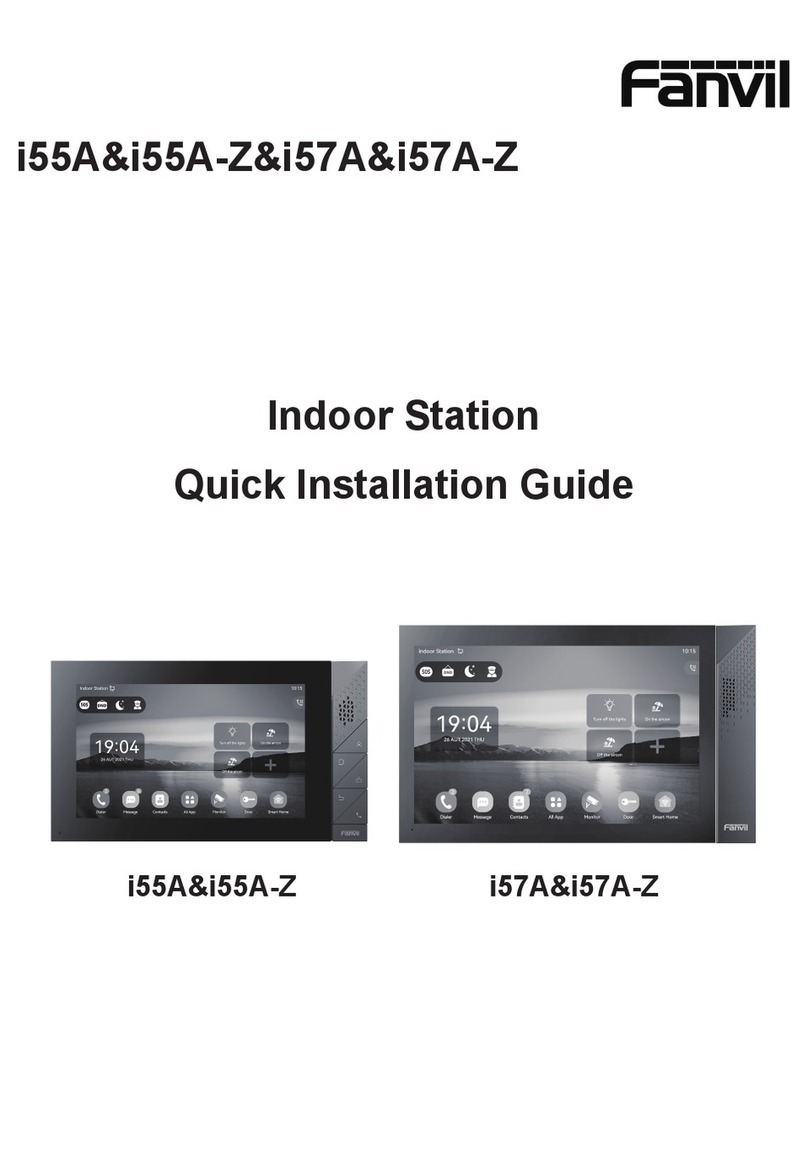 Fanvil i55A&i55A-Z User manual