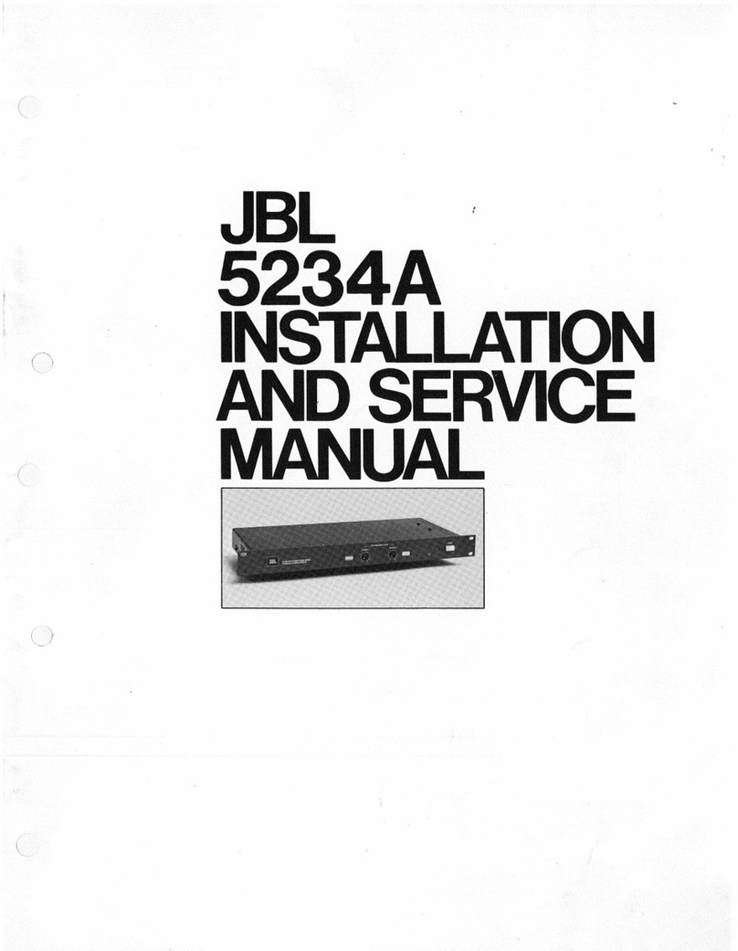 JBL 5234A Manual