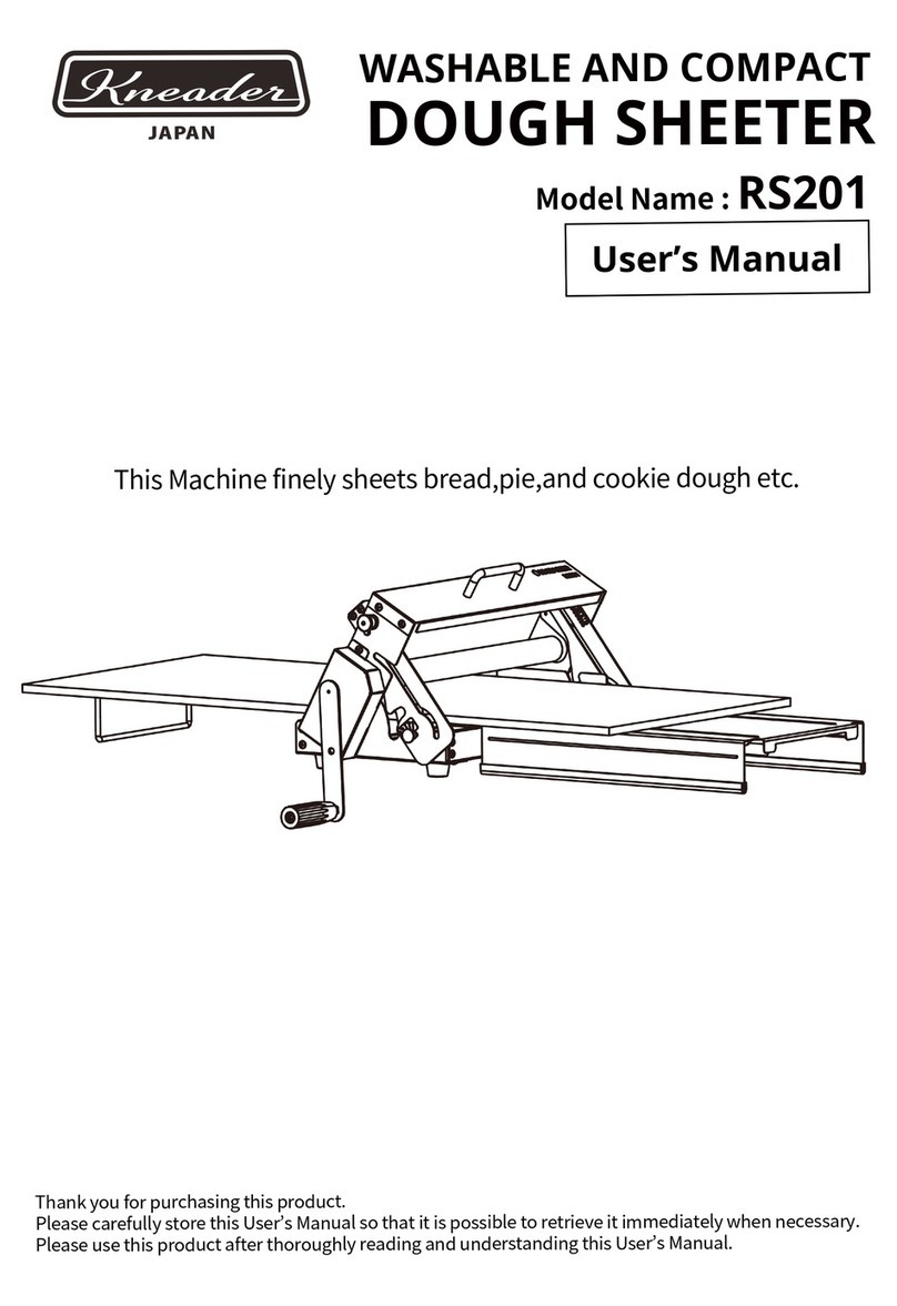 Kneader RS201 user manual