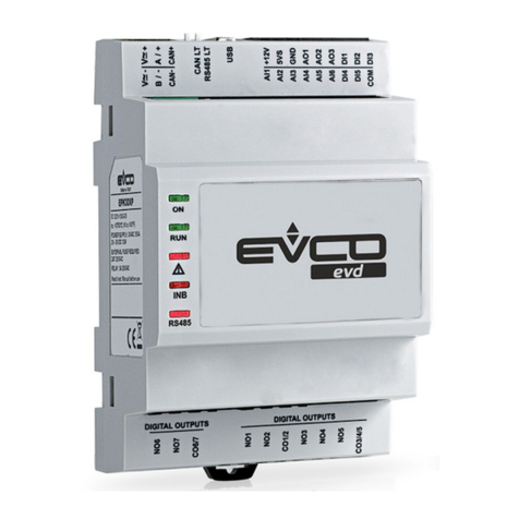 Evco EVD EXP User manual