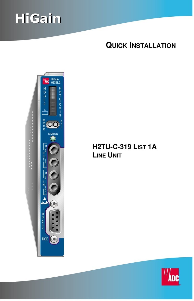 ADC H2TU-C-319 List 1A Original operating instructions