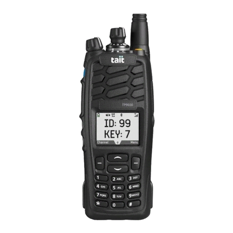 Tait TP9600 User manual