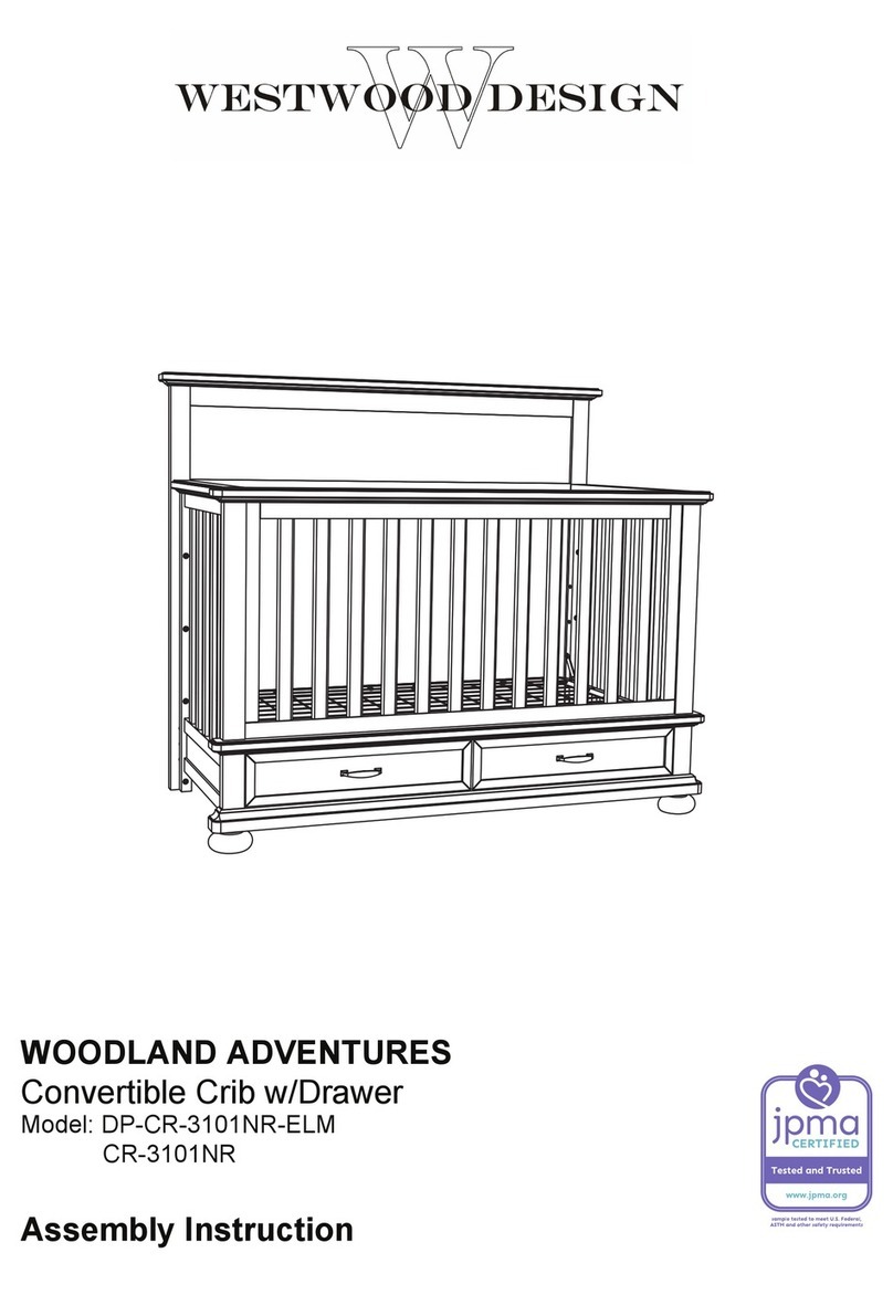 Westwood Design WOODLAND ADVENTURES DP-CR-3101NR-ELM User manual