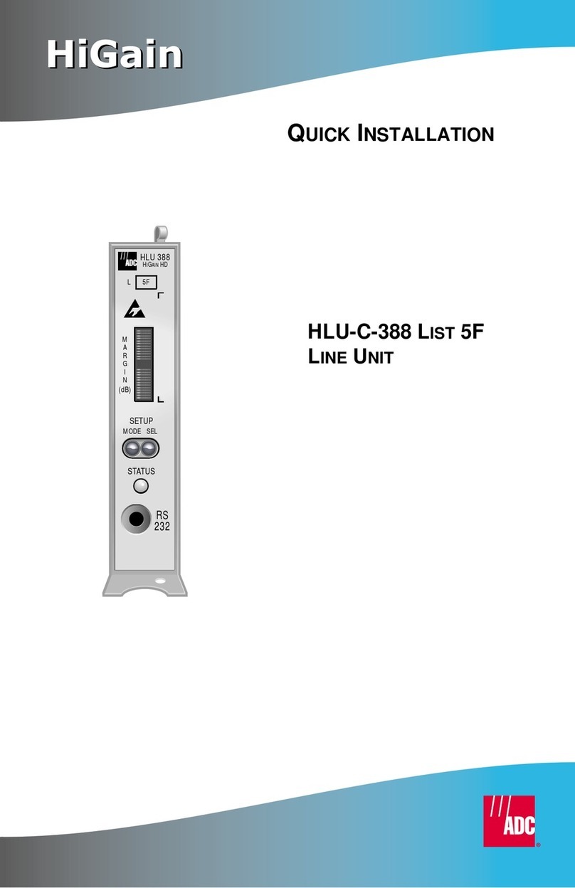 ADC HiGain HLU-C-388 List 5F Original operating instructions