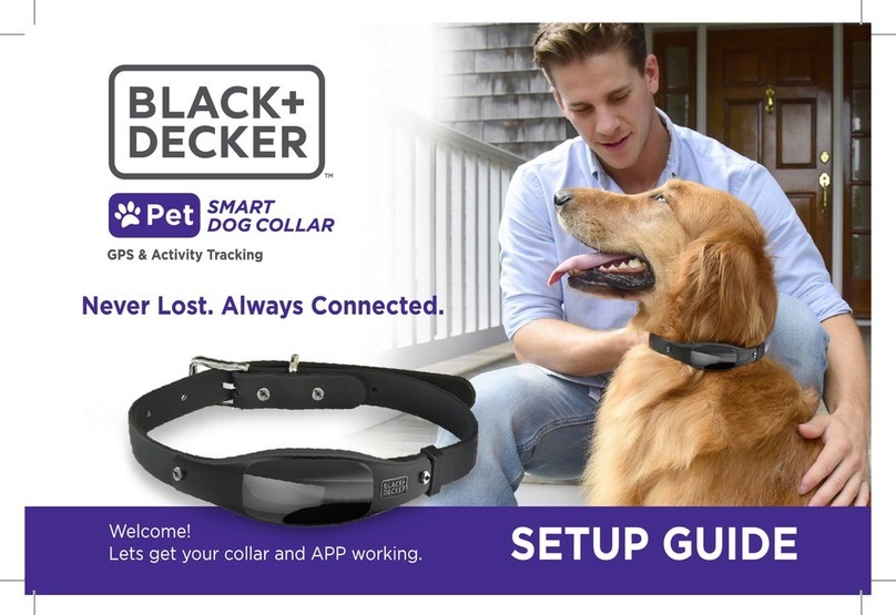 Black & Decker Pet Smart Dog Collar Setup guide