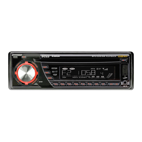 Boss Audio Systems 638UA User manual