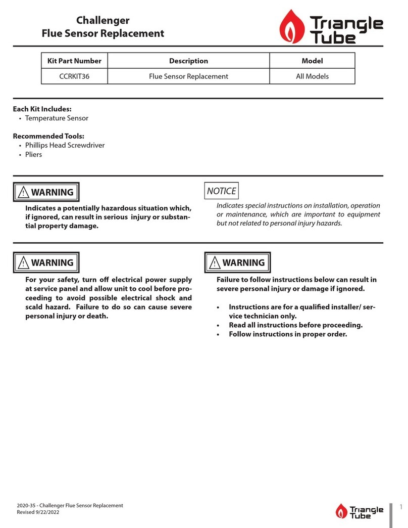 TriangleTube CCRKIT36 Use and care manual
