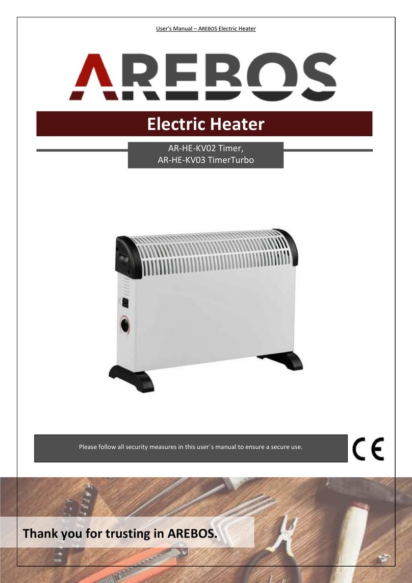 AREBOS AR-HE-KV02 user manual