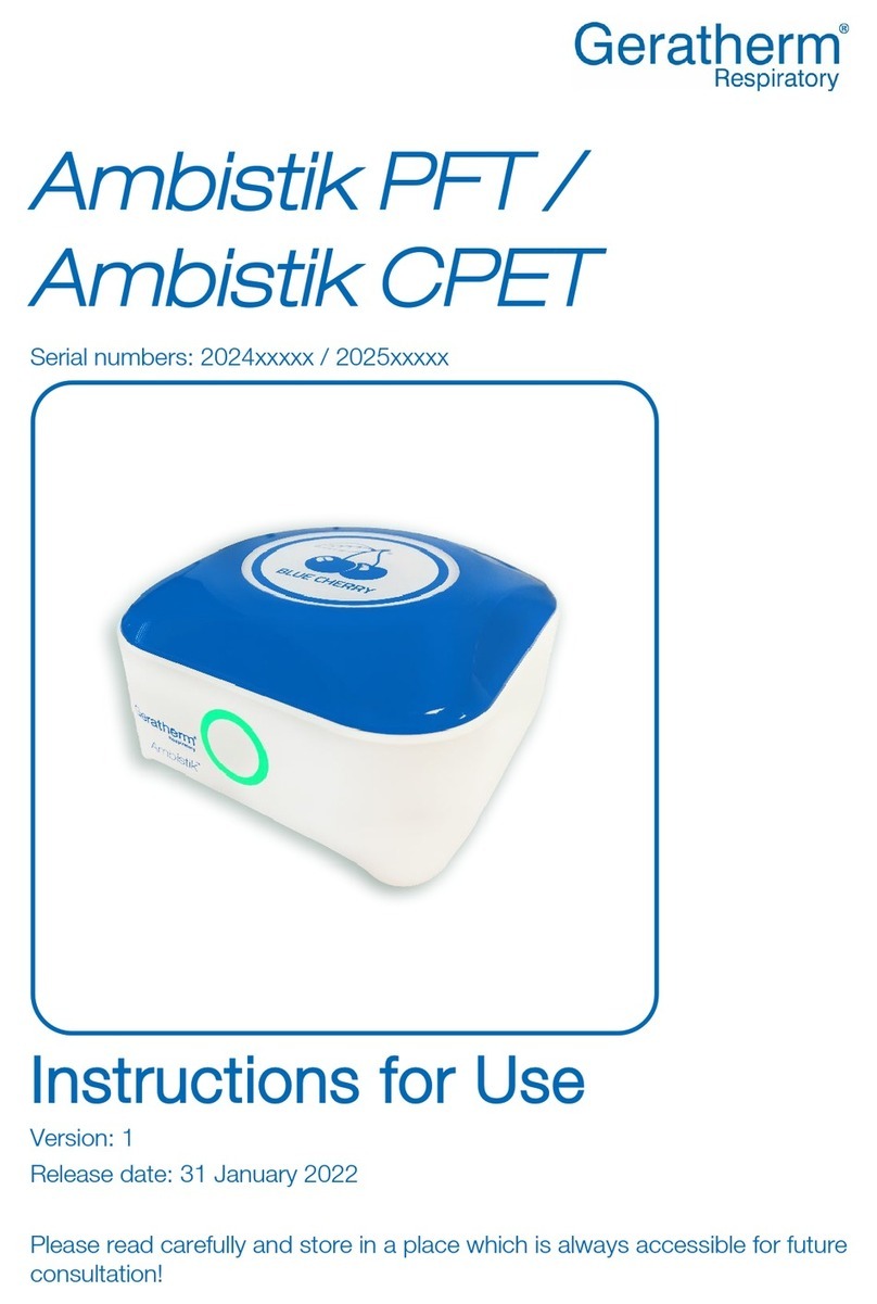 GERATHERM Ambistik PFT User manual