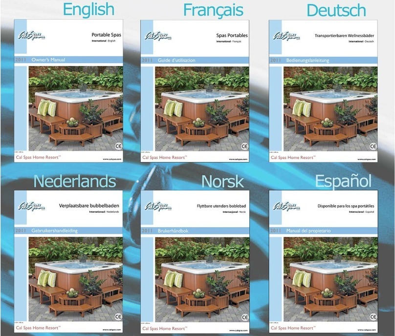 Calspas 6115 User manual