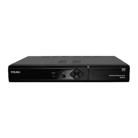 Teac SDB452 User manual