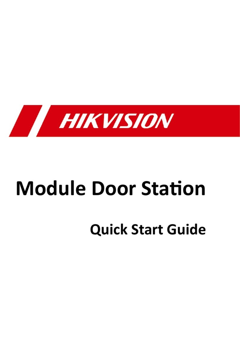 HIK VISION Door Station quick start guide