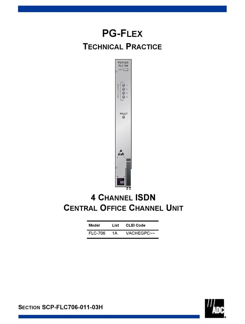 ADC PG-Flex FLC-706 1A Instructions for use