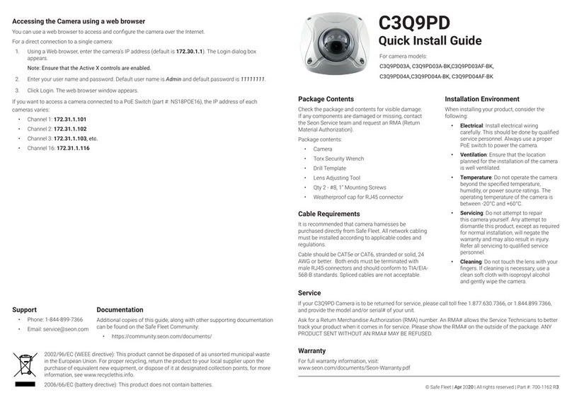 Safe Fleet C3Q9PD User manual