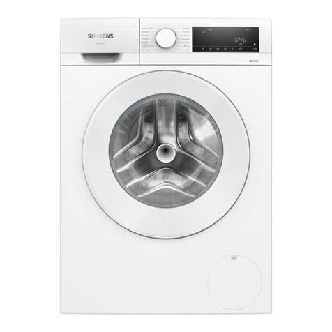 Siemens WG44G00ADN User manual and installation instructions