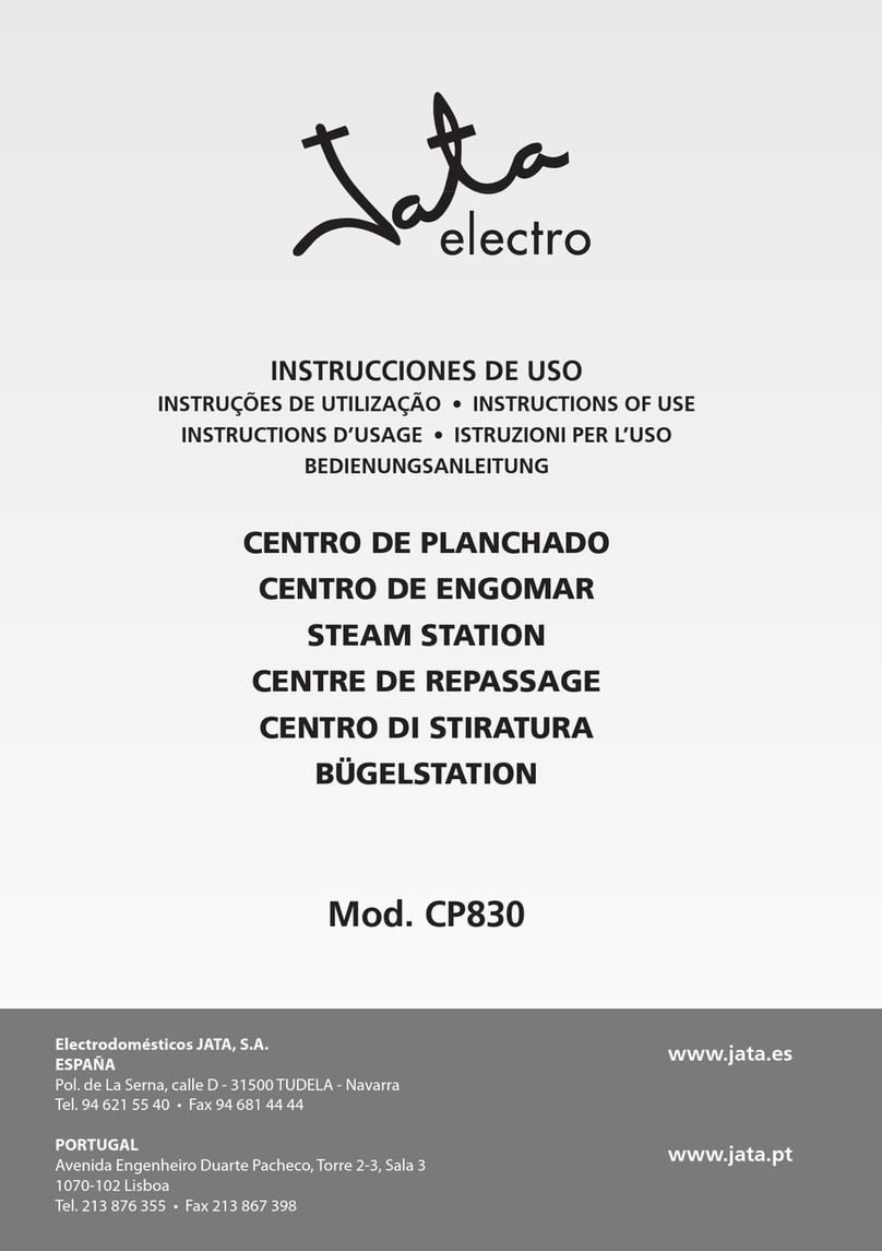 Jata electro CP830 Instructions for use