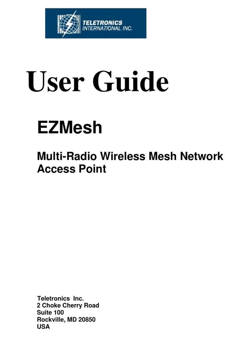 Teletronics International EZMesh user guide Teletronics International EZMesh user guide