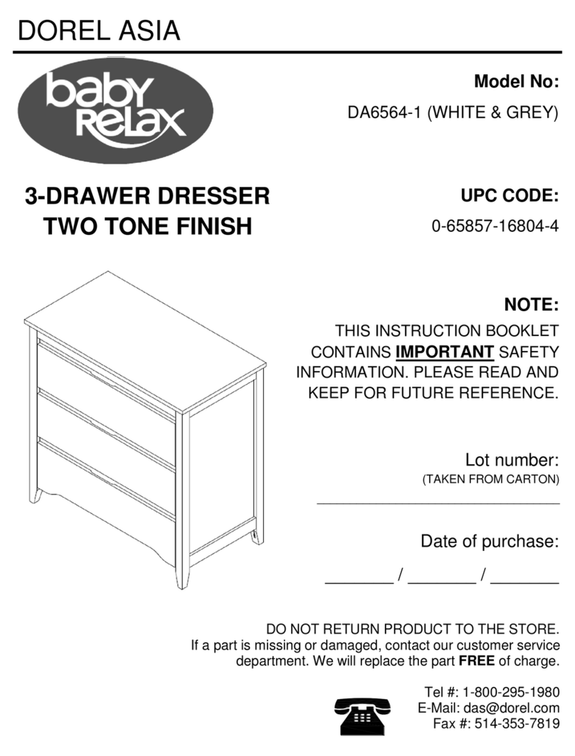 Dorel Asia Baby Relax DA6564-1 User manual Dorel Asia Baby Relax DA6564-1 User manual