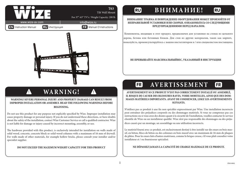 Wize Pro T63 User manual