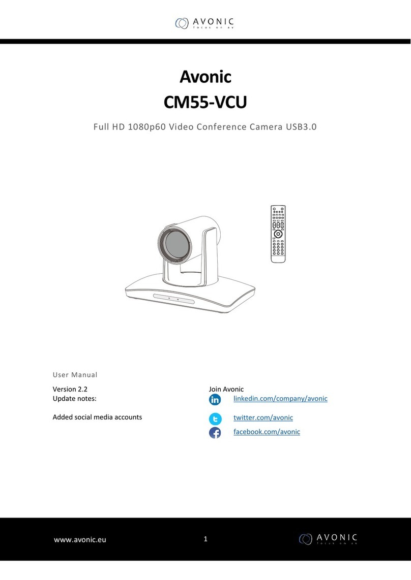 Avonic CM55-VCU user manual