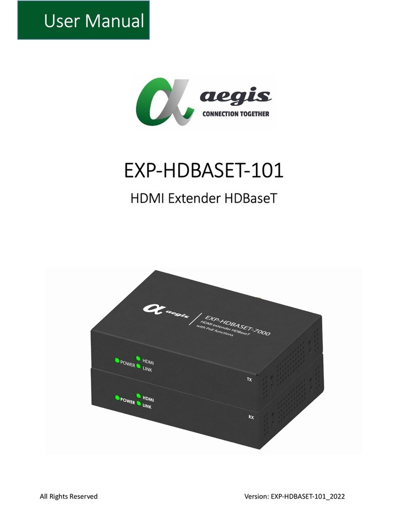 Aegis EXP-HDBASET-101 User manual