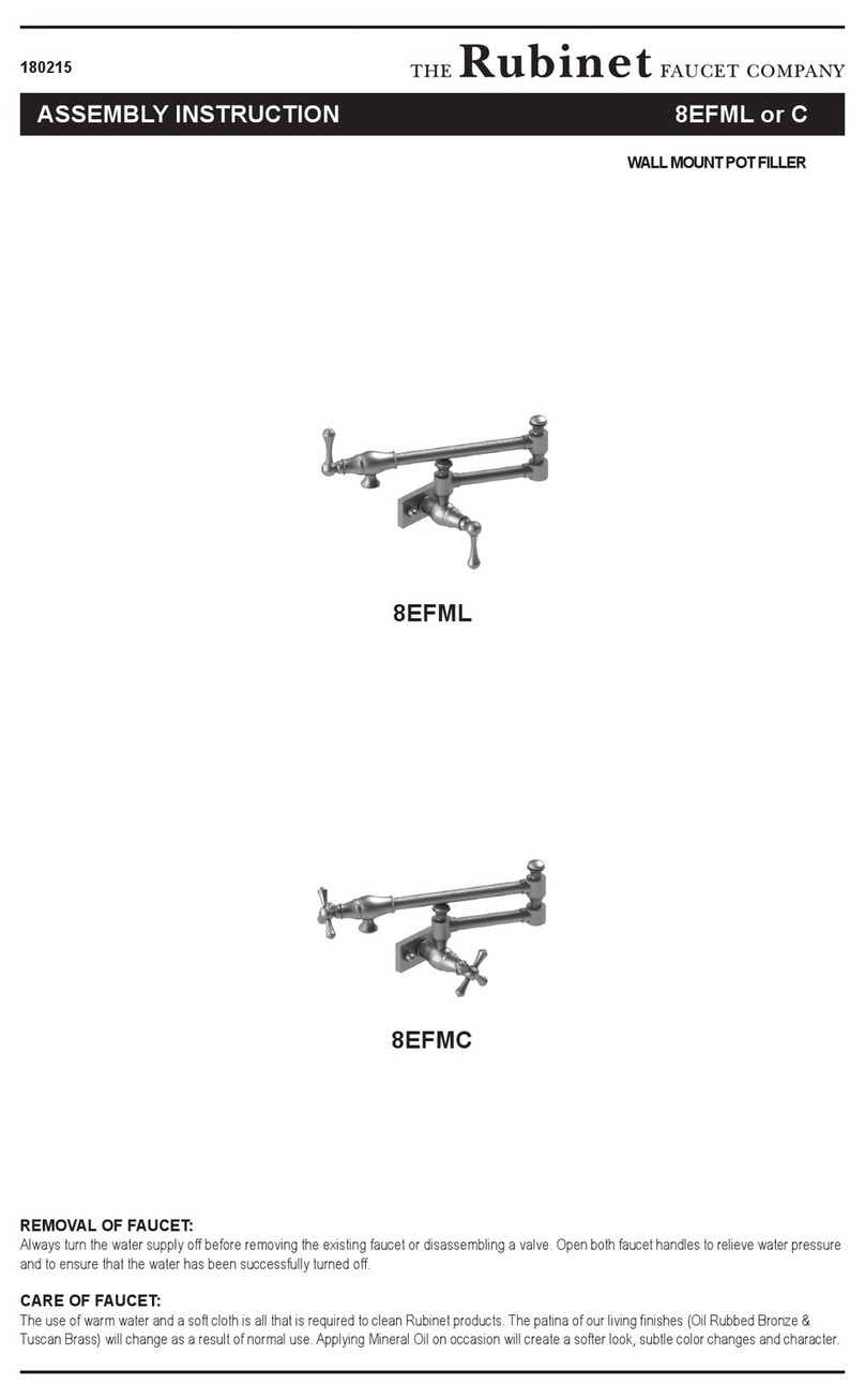 Rubinet 8EFML Assembly instruction
