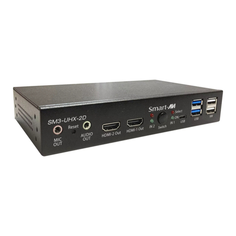 SMART-AVI SM3-UHX-2D User manual