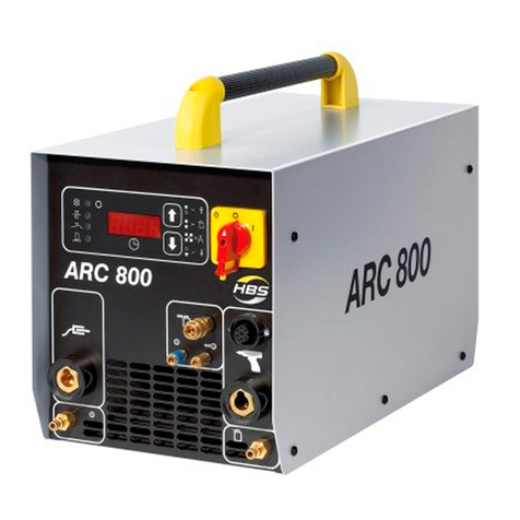 HBS ARC 800 operating manual