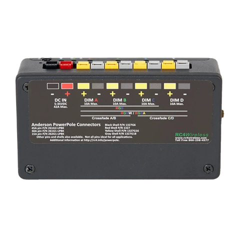 RC4 Wireless LumenDim4 User manual