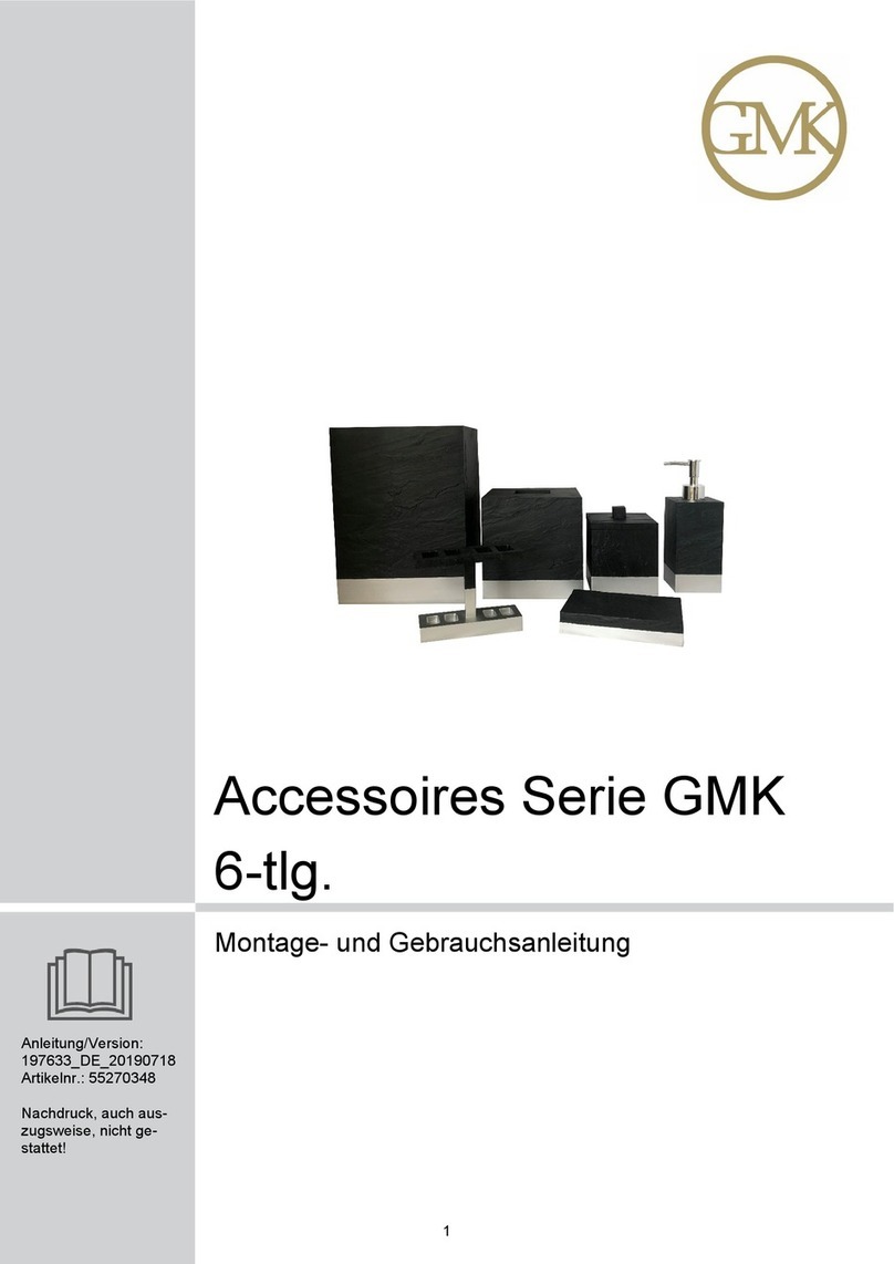 GMK 55270348 Installation and operation manual
